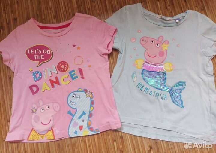 Футболки(2 шт h&m,2 шт baby go,свитшот 2 шт)