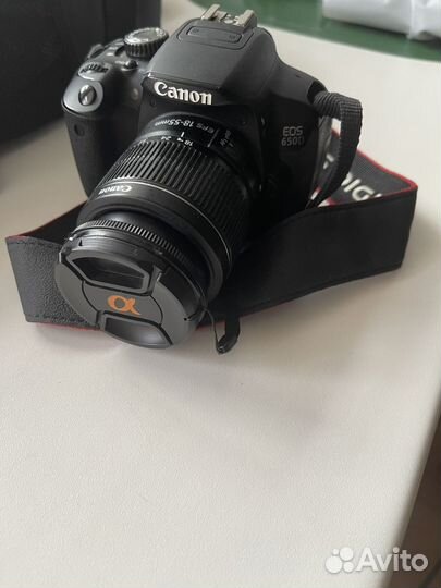 Зеркальный фотоаппарат canon 650d с аксессуарами