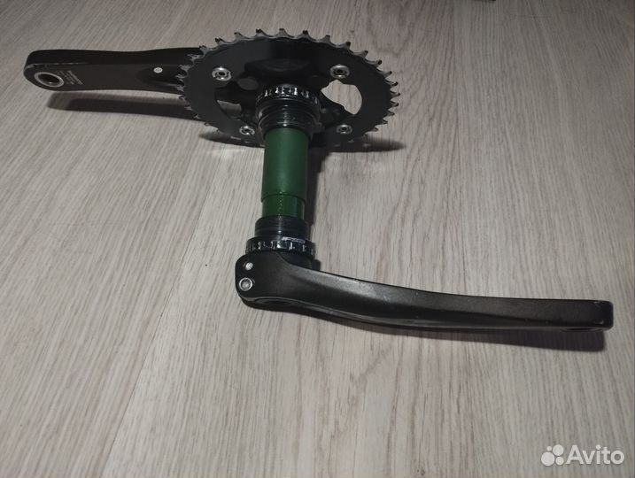 Шатуны Shimano Zee M645 и Hone M600