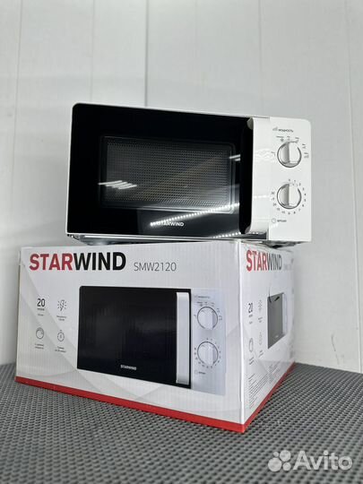 Микроволновая печь новая белая 20 литров 700w