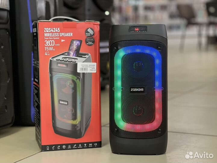 Колонка караоке большая