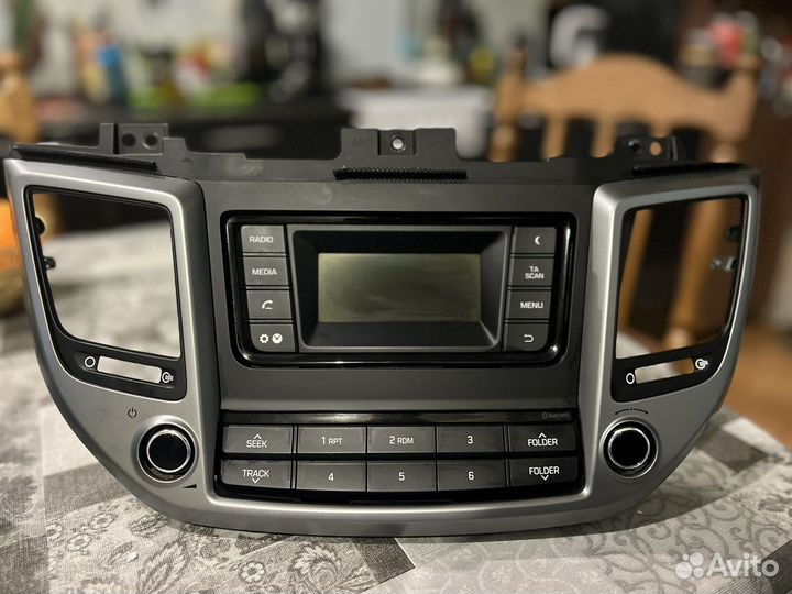 Магнитола на hyundai tucson