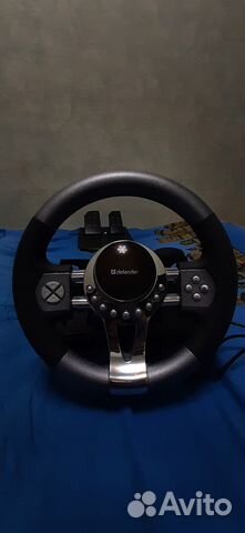 Игровой руль Defender Forsage GTR купить в Москве | Электроника | Авито