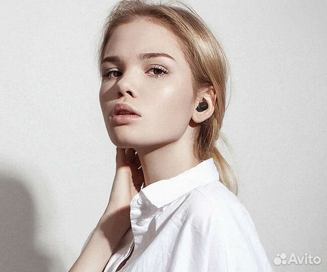 Наушники беспроводные Mi QCY T1C черные