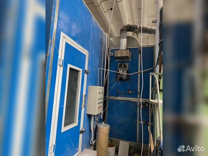 Окрасочная камера nordberg с горелкой