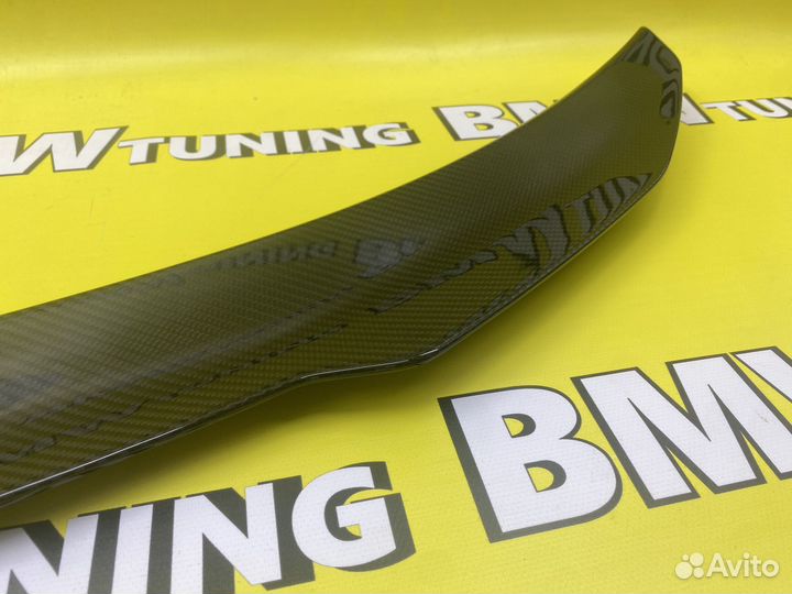 Спойлер на багажник BMW G20, PSM, сухой карбон