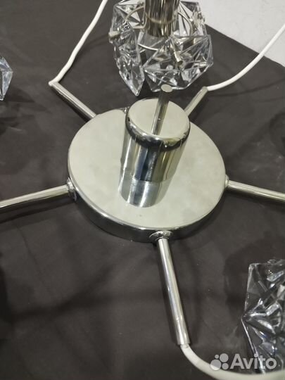 Хрустальная люстра Паук СССР