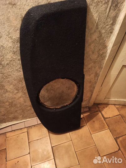 Акустическая полка под сабвуфер ваз 2110 приора