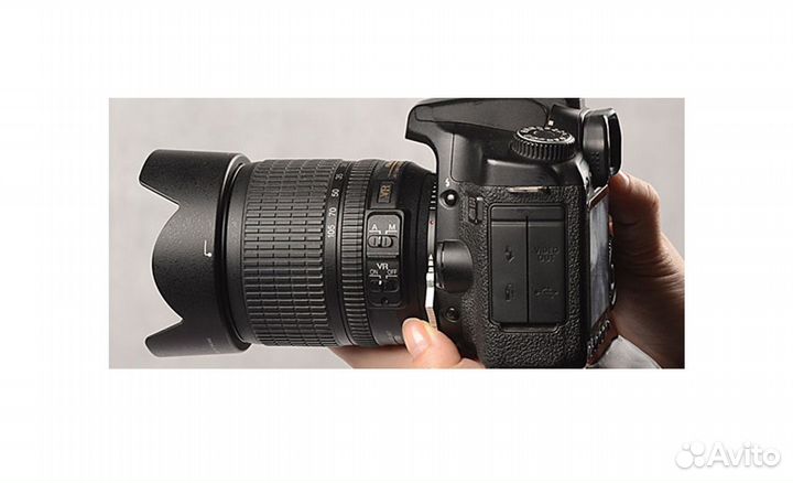 Переходник Nikon F G, D, S Canon EF EOS с чипом