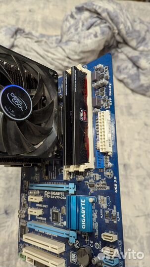 Материнская плата с процессором i7 3770