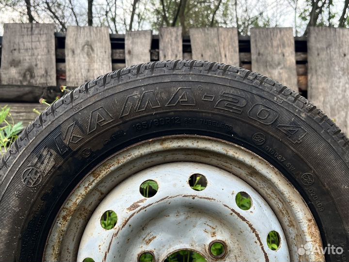 Колесо летнее на ваз-1111 Ока 135/80R12