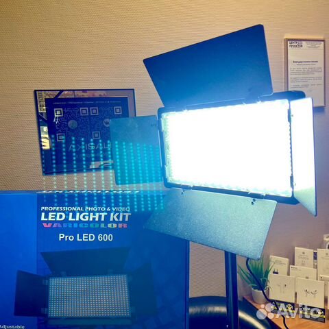 Видеосвет U600 лампа для фото