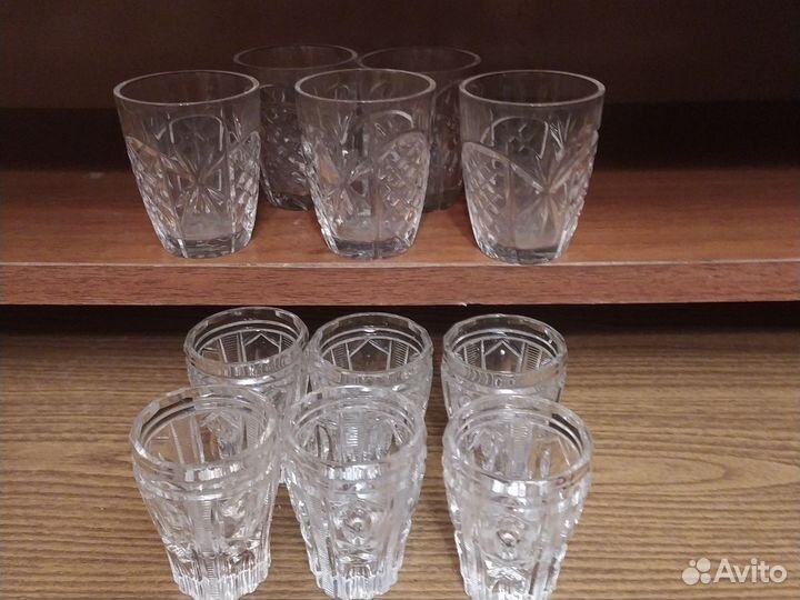 Стопки хрусталь СССР