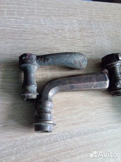 Царские дверные ручки бронза