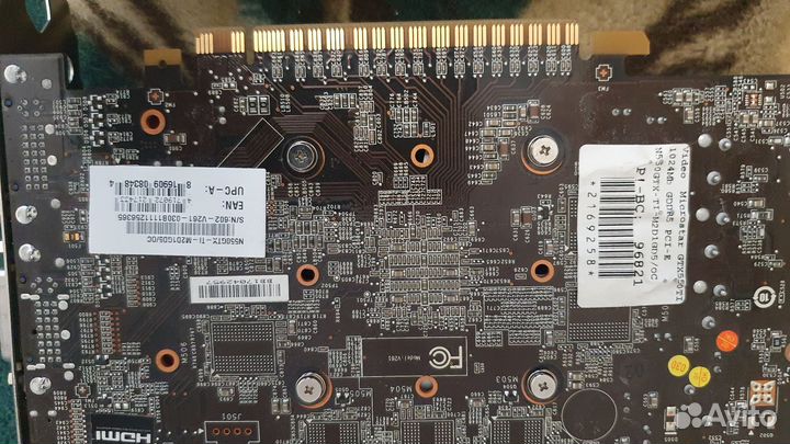 Видеокарта gtx 560 gtx / 550 ti / gts 250e