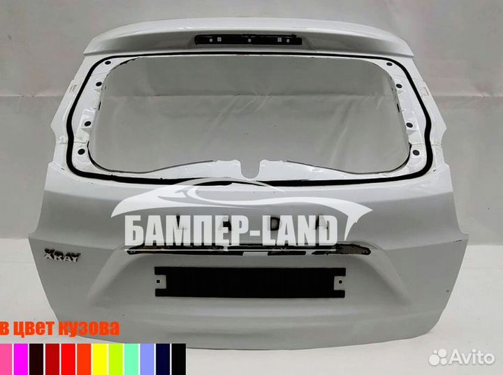 Крышка багажника LADA xray Новый Любой цвет
