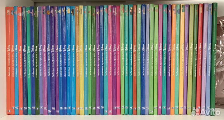 Диск+книга мультфильмы dvd 52 шт коллекция