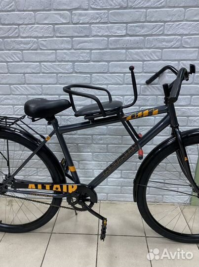 Кресло детское на прямую раму велосипеда