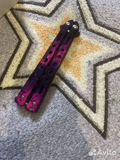 Тренировочный нож бабочка