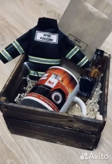 Подарок для пожарных (BOX) мчс