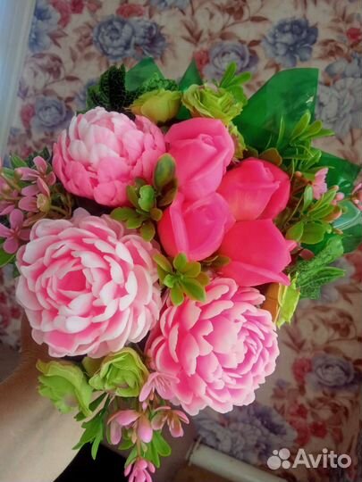 Букет из мыла в подарок