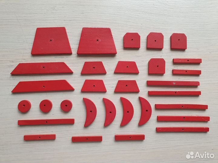 Деревянный конструктор пробковая доска гвоздики