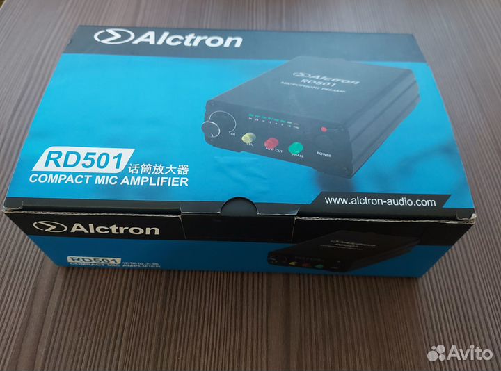 Микрофонный предусилитель Alctron RD501