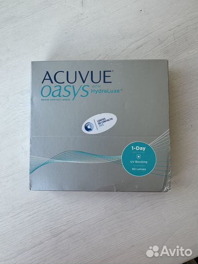 Линзы Acuvue Oasys 1 day 90 штук -3.0