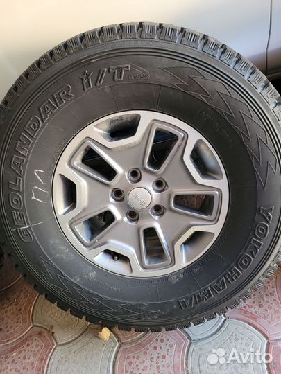 Диски jeep wrangler R17