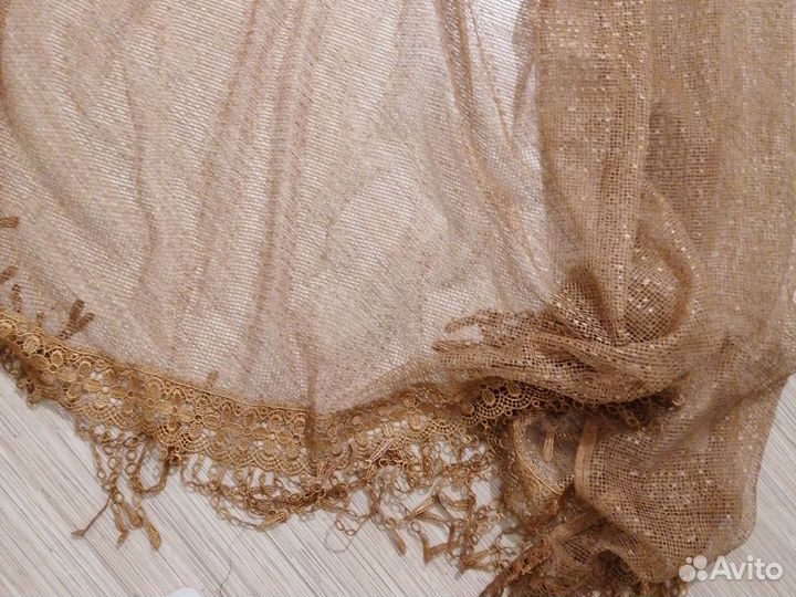 Тюль кухня бронза сетка