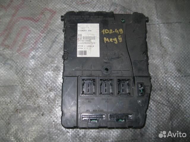 Блок комфорта Renault Megane