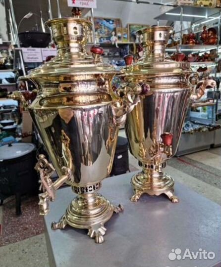 Самовар на дровах угольные