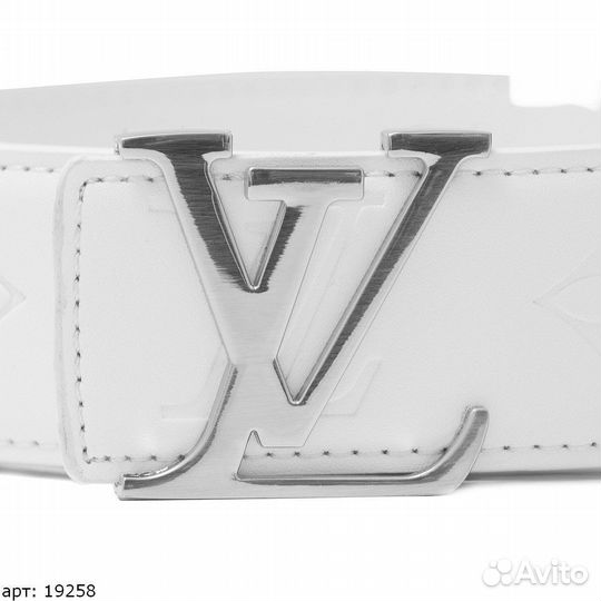 Ремень LV белый