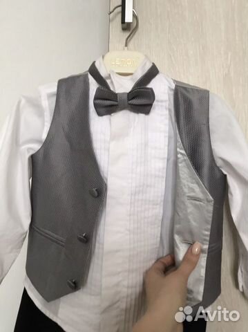 Рубашка, брюки на праздник (костюм тройка)