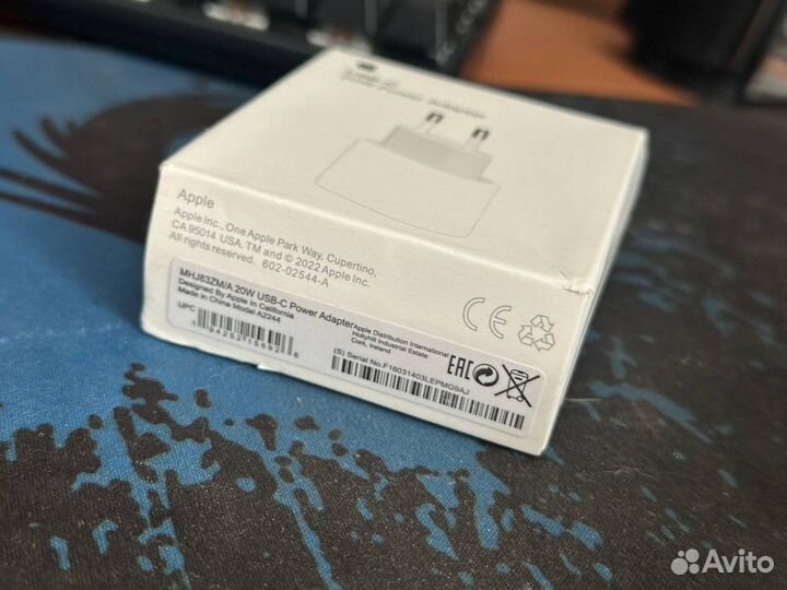 Блок питания apple оригинал