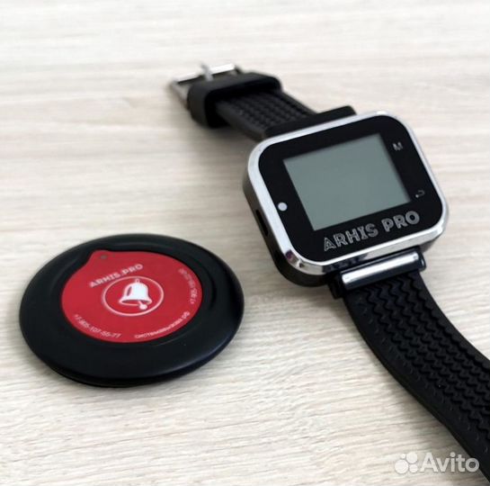 Кнопка вызова персонала Слим для ресторана