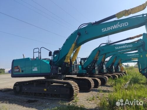 Гусеничный экскаватор Sunward SWE 335F, 2023