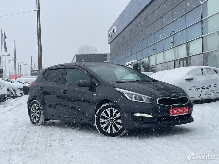 Kia Ceed 1.6 AT, 2017, 87 000 км