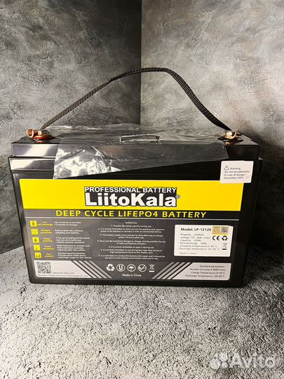 Аккумулятор LiitoKala lifepo4 120 ач оригинал