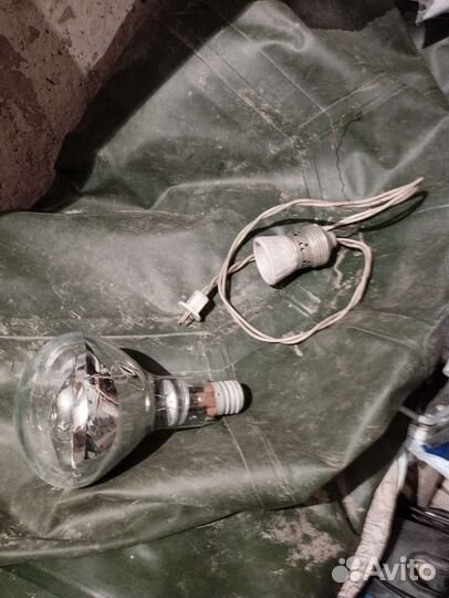 Тепловая зеркальная лампа 500ват