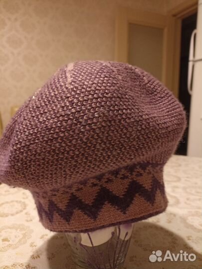 Берет женский шерсть