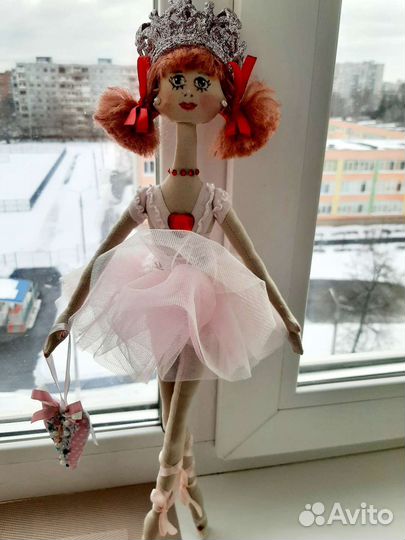 Кукла-балеринка ручной работы