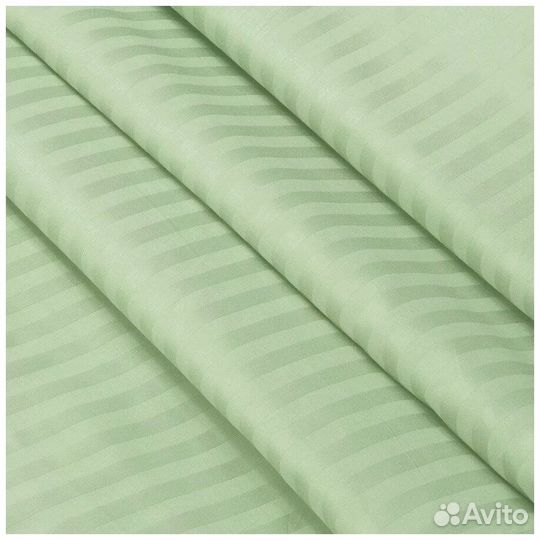 0821Ткань Страйп сатин 223 см