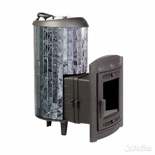 Печь Для Бани Атмосфера XL+ ламели «Пироксенит» на