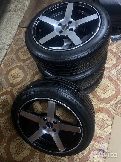 Vossen cv3 r16 7j 4x100 с резино nexen