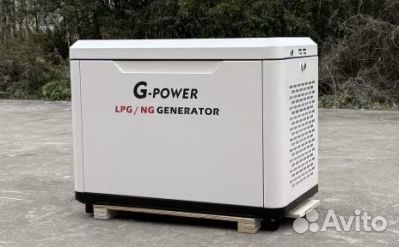 Газовый генератор 9 kW G-power с постоянным подогр