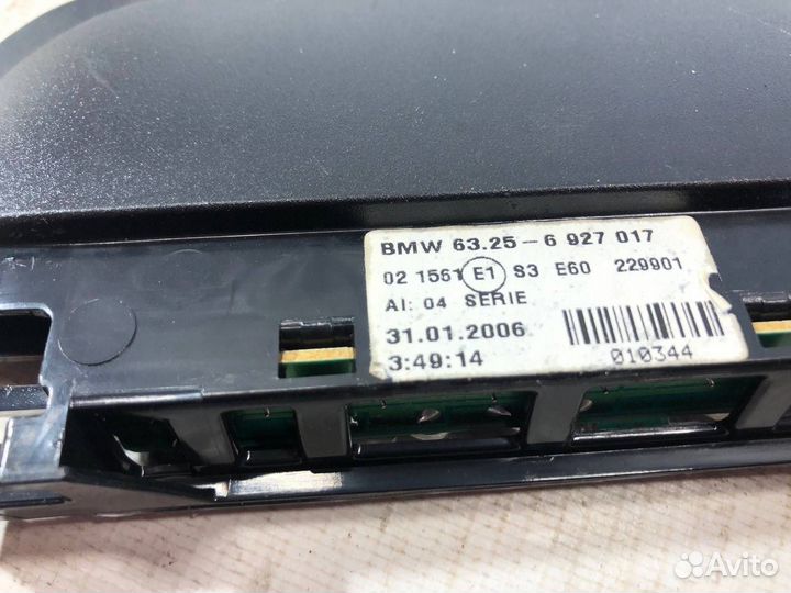 Стоп-сигнал Bmw 5 E60 N52B25 2006