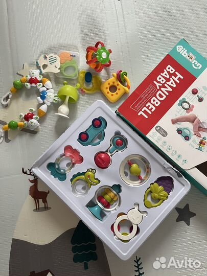 Погремушки Грызунки пакетом