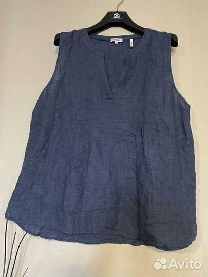 Блузка туника лен 52-54