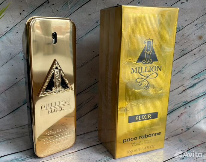 Paco rabanne 1 million elixir мужской парфюм 100мл